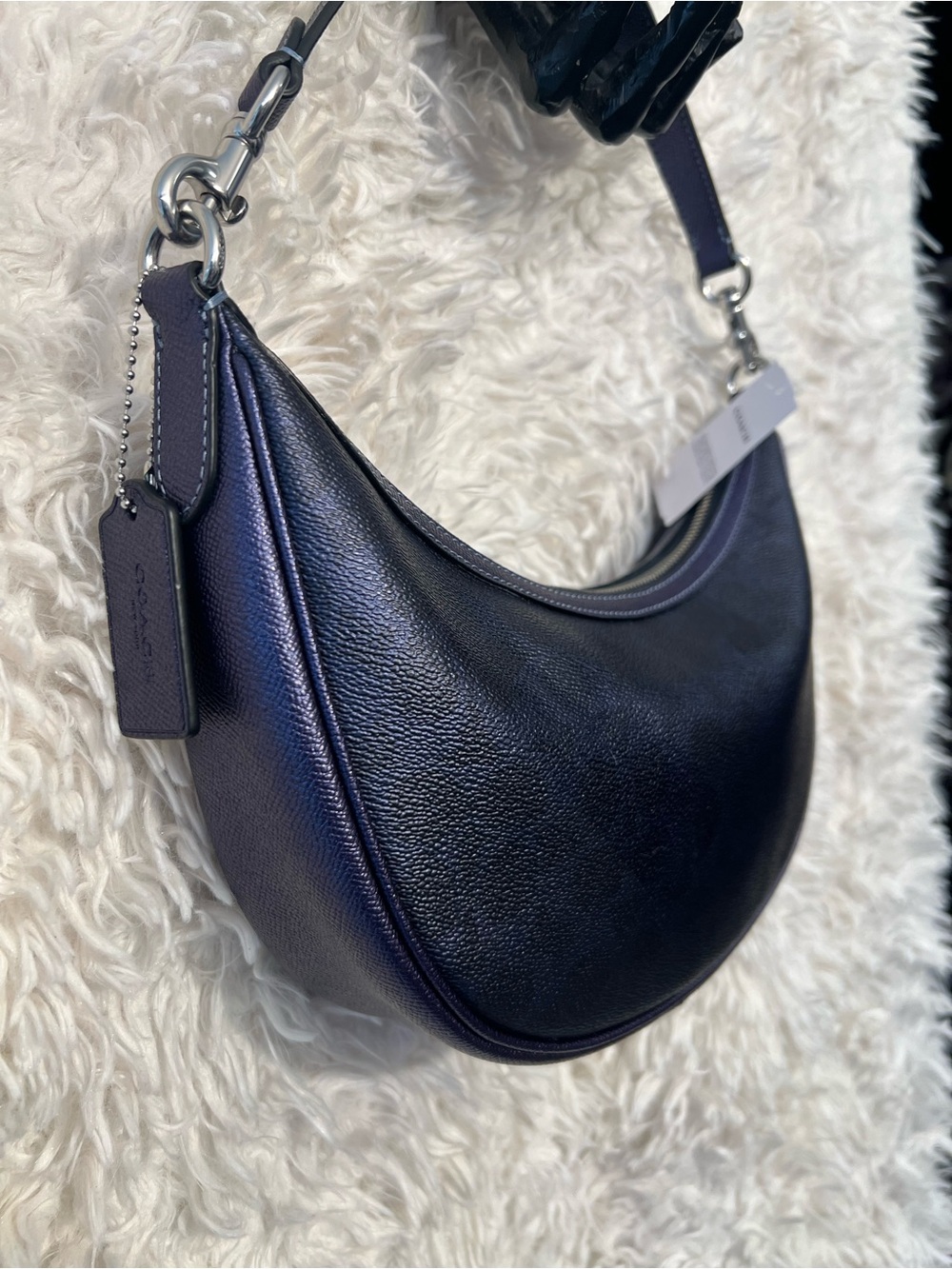 💙💙 Authentic Coach Aria Shoulder Bag in Signature canvas.💙💙NWT - Picture 15 of 17